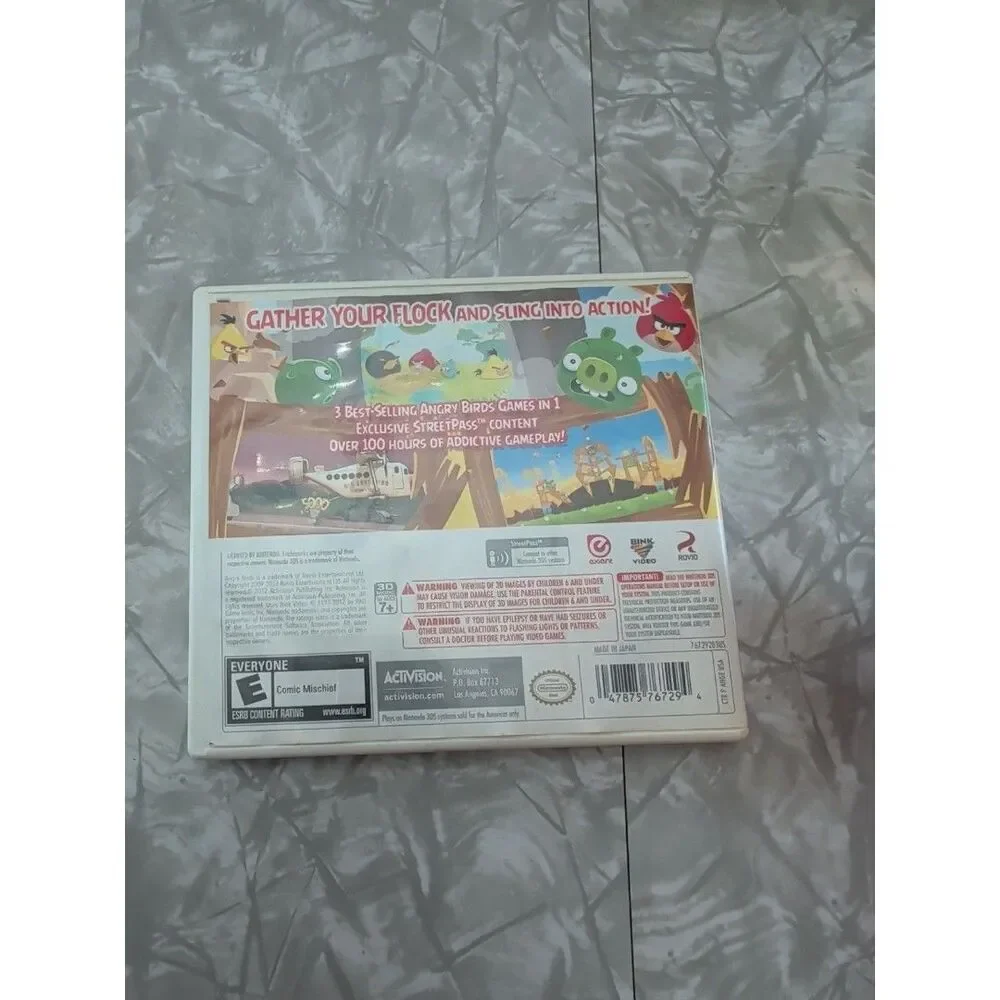 Angry Birds Trilogy | Nintendo 3DS | With Manual CIB